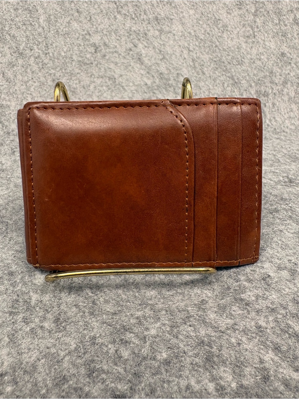 Goodfellow & Co Brown Genuine Leather Bifold Wallet